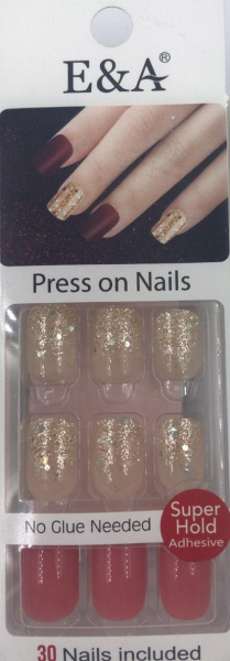 E$A PRESS ON NAIL اظافر تركيب