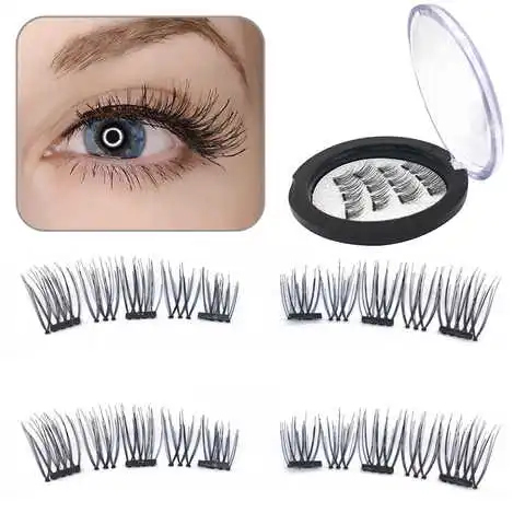 Magnetic false eyelash رموش مغناطيس