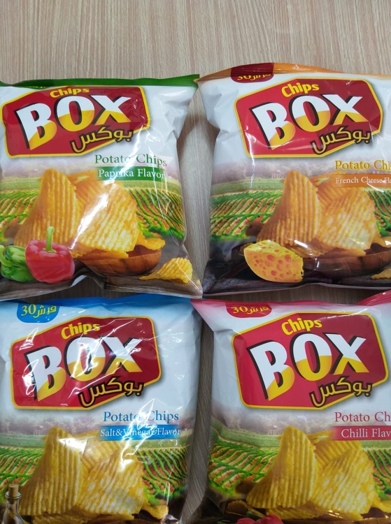 بوكس شيبس 100 غ *12 حبة