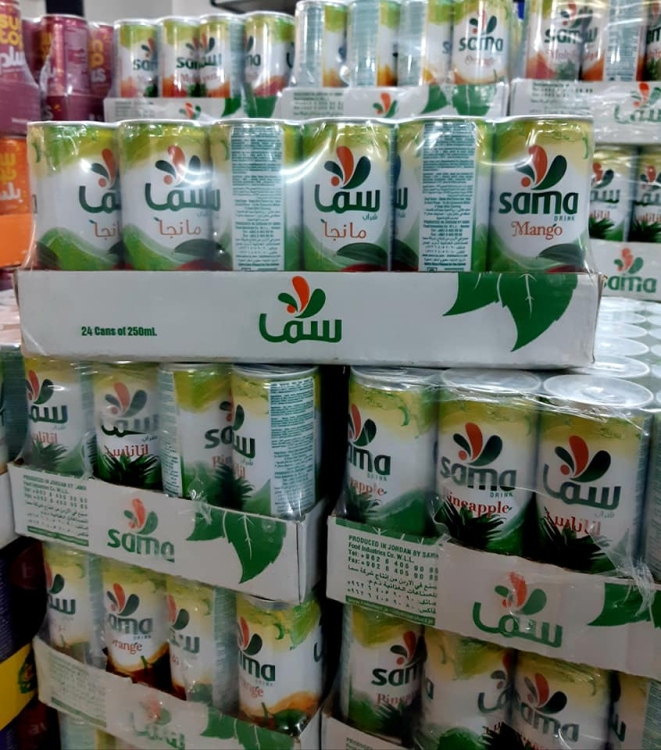 سما عصير نكهات 250 مل * 24