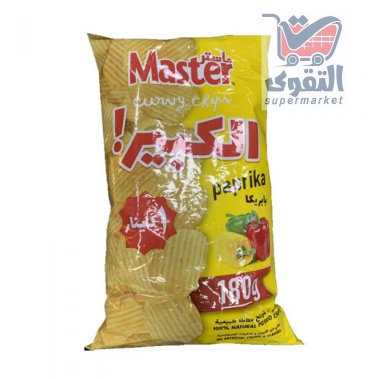 ماستر بطاطا بابريكا 180غرام