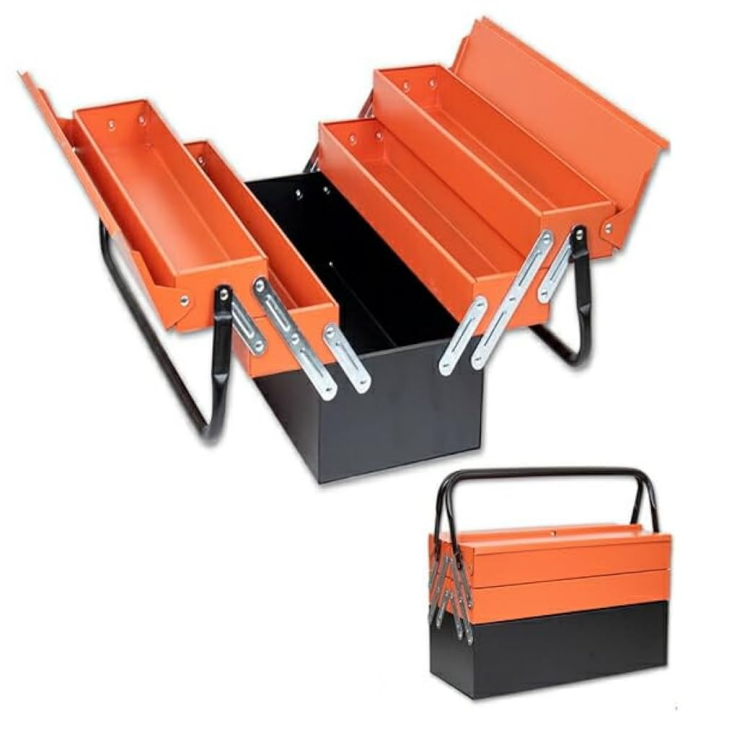 صندوق عدة فارغ 3 طبقات معدن  19" انش