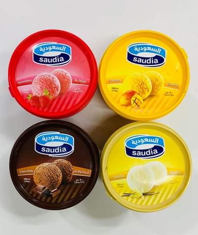 السعودية ايس كريم فانيلا 500مل