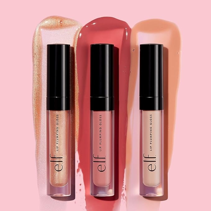 E.L.F., Lip Plumping Gloss, Pink Cosmo, 0.09 oz (2.7 g)