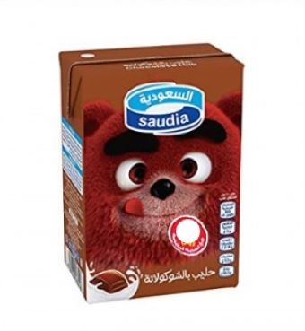 السعودية حليب بالشوكولاتة 125مل*24
