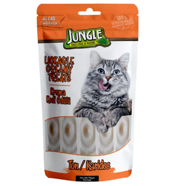 تونا &شريمب كريمي جنغل الباكيت يحتوي على 12 كيس كل كيس فيه 5 اصابع 