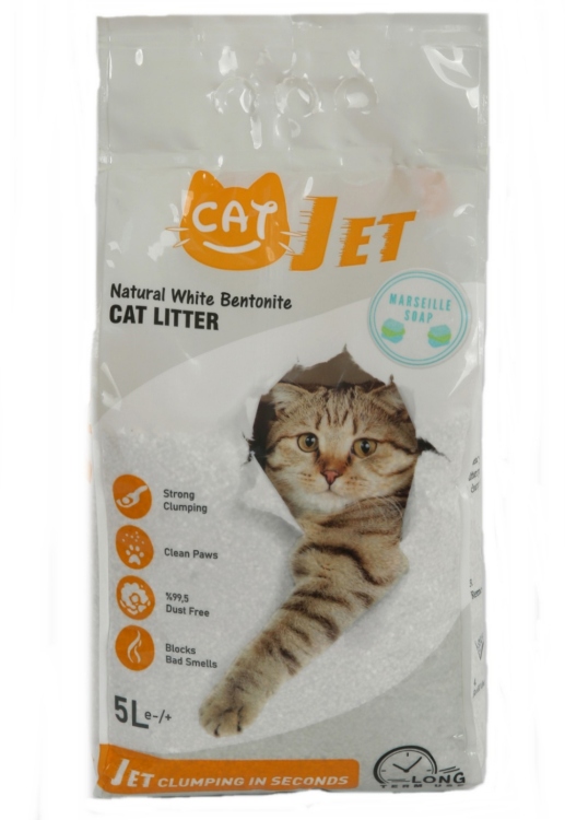 رمل قطط 10 لتر jet عدد 2 كيس 