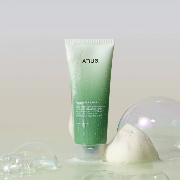 Anua - Heartleaf Quercetinol Pore Deep Cleansing Foamغسول نبتة القلب الرغوي -