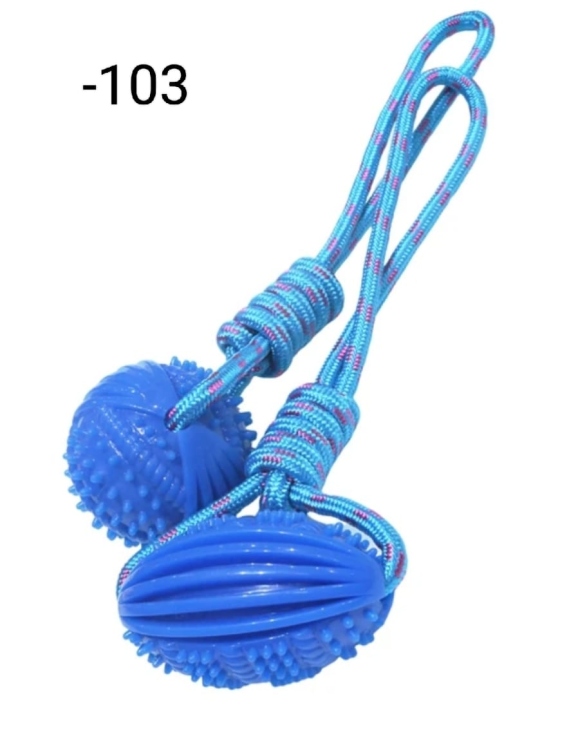 لعبة شد الحبل للكلاب بكرات شائكة