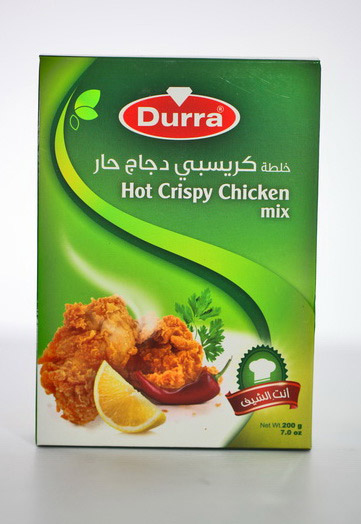الدرة خلطة كرسبي دجاج حار200غ