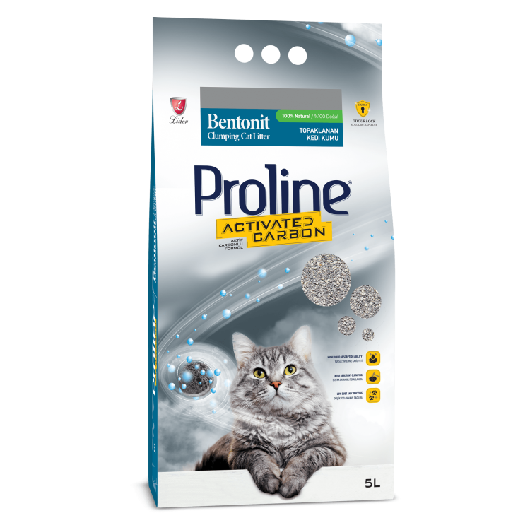 Proline With Activated Carbon Clumping Cat Litter
