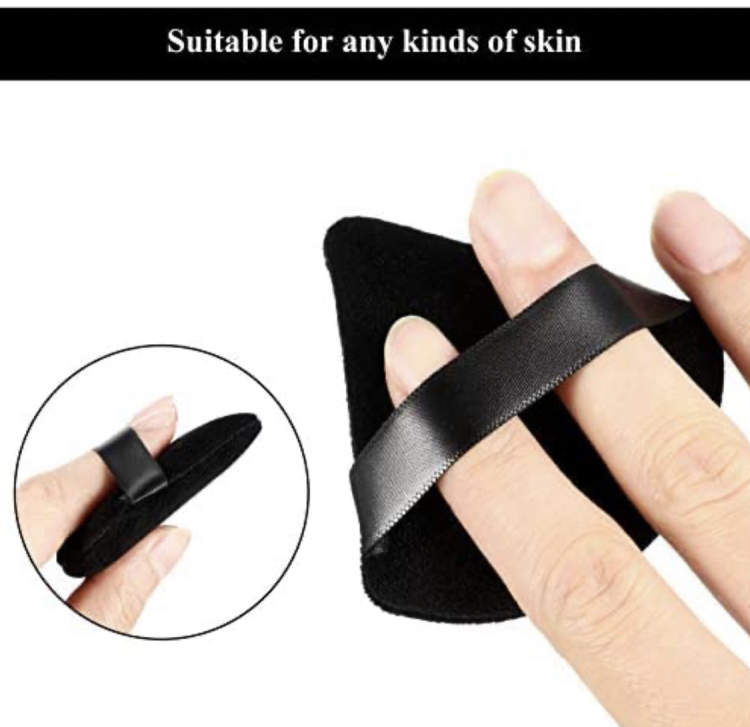Makeup Tools, Powder Puff (2pcs)  اسفنجة تثبيت المكياج بالبودرة (قطعتين)