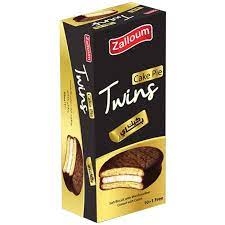 زلوم كيك باي مع المارشميلو المغطى بالكاكاو