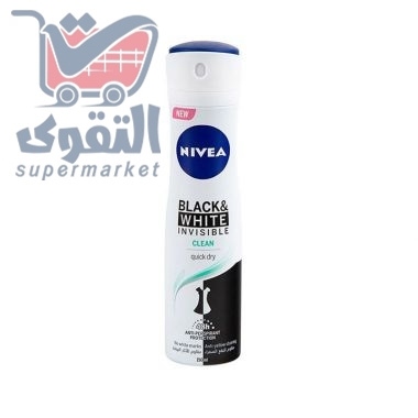 نيفيا سبري ستاتي بلاك اند وايت 150مل