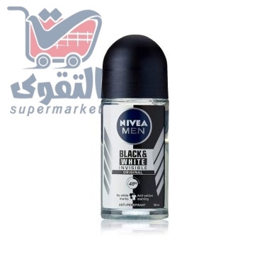 نيفيا رول ان رجالي بلاك اند وايت 150مل