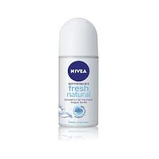 نيفيا مزيل عرق طبيعي فريش أبيض رول 50 مل