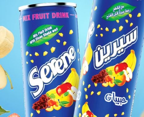 Serene mix fruit juice with dices 180 ml