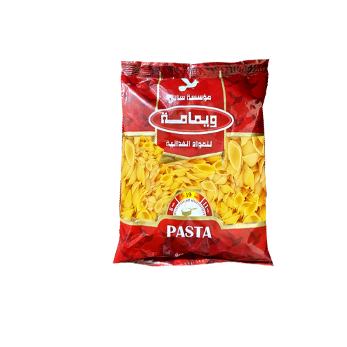 معكرونه يمامه صدف كبير