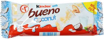 كيندر بوينو جوز الهند 2 اصبع 43 غم