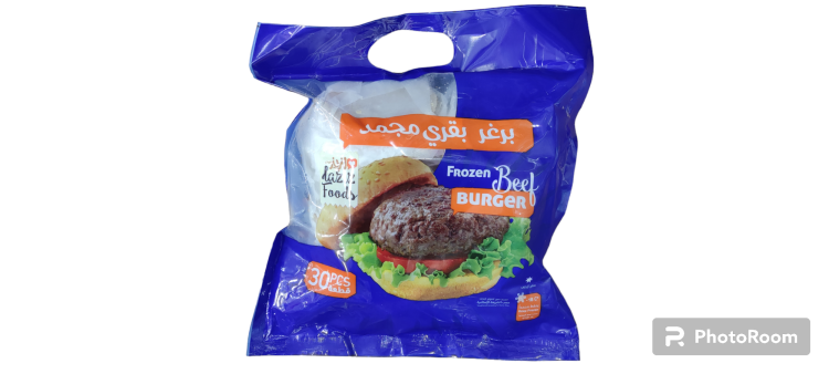 برغر بقري لذيذه 30 قطعه