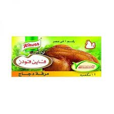 كنور مرقة دجاج مكعبات 12 قطعة