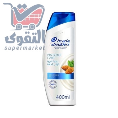 هيد اند شولدرز شامبو عناية لفروة الرأس الجافة 400 مل