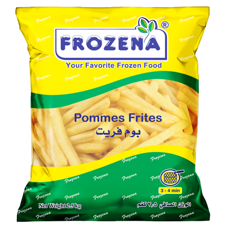 فروزينا بطاطا مجمدة 2.5كيلو