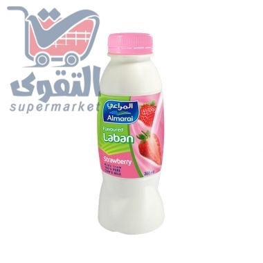 Al-Mara'i strawberry laban 340 ml