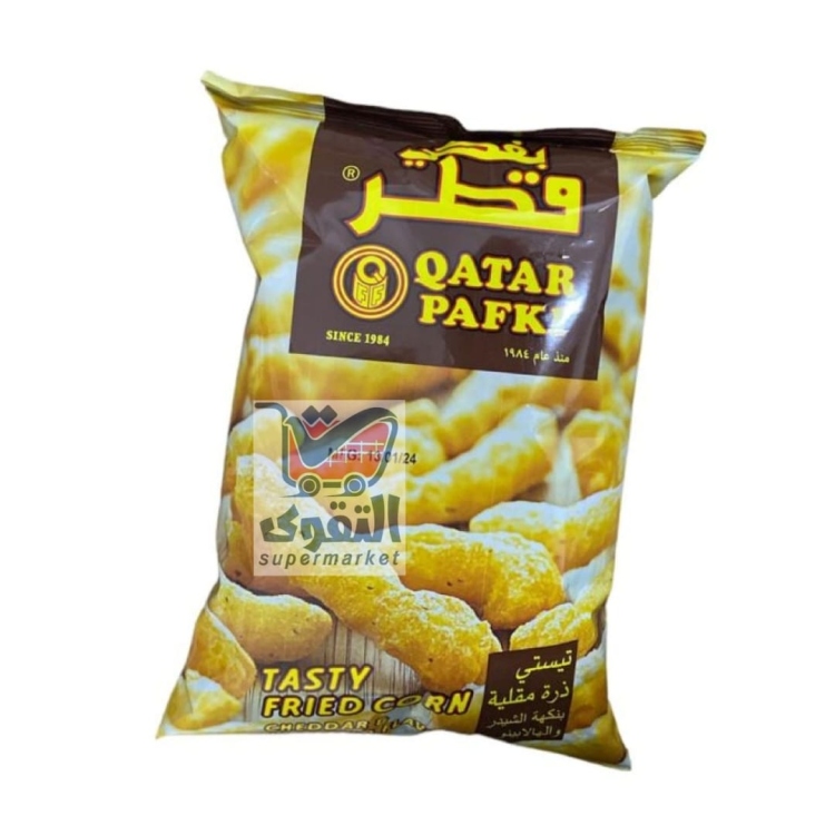 شيبس بفكي قطر نكهة شدر وهلابينو 160غ