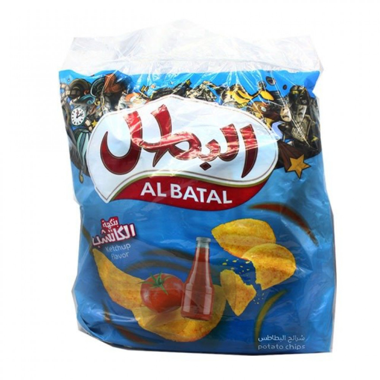 بطاطس البطل حار 12 جرام *20 حبة