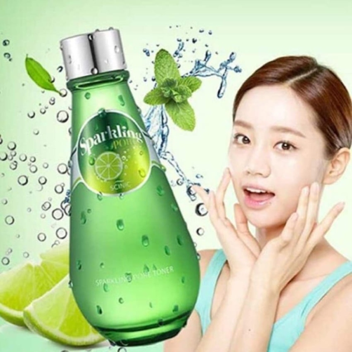 Sparkling pore toner
