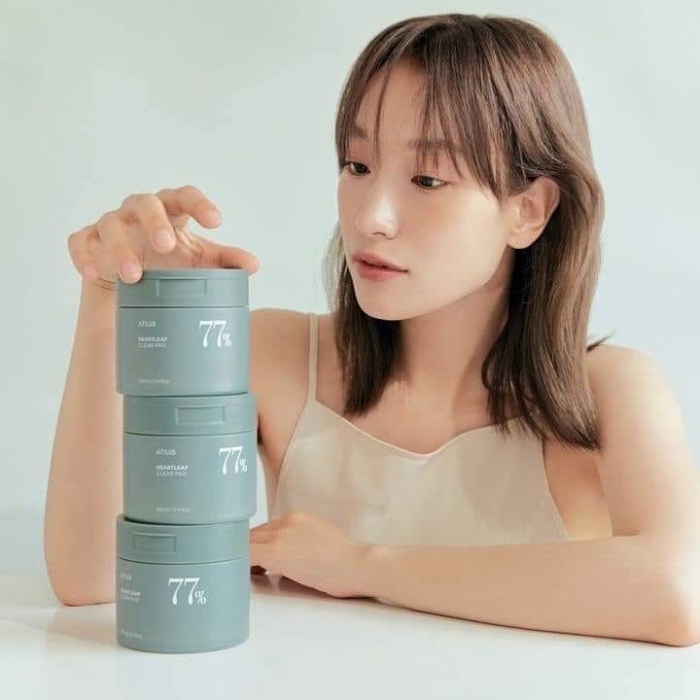 ANUA Heartleaf 77% Clear Pad 160ml (70pads) 🪴