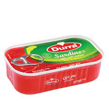 سردين الدرة  حار 125غم