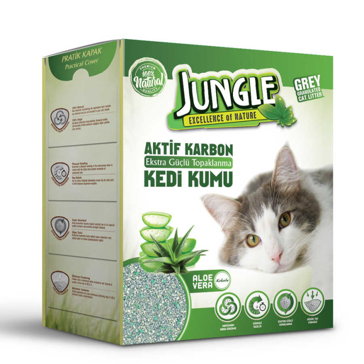 رمل كربون نكهة الصبار ١من JUNGLE