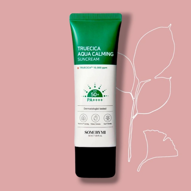 واقي شمس المعجزة SOME BY MI Truecica Aqua Calming Suncream spf 50 PA ++++