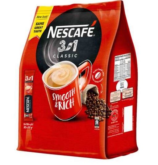 Nescafe 3 in 1 20G *30 PCS