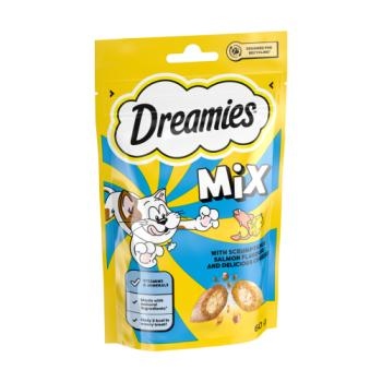 DREAMIES Cat Treat Biscuits With Salmon & Cheese 60g