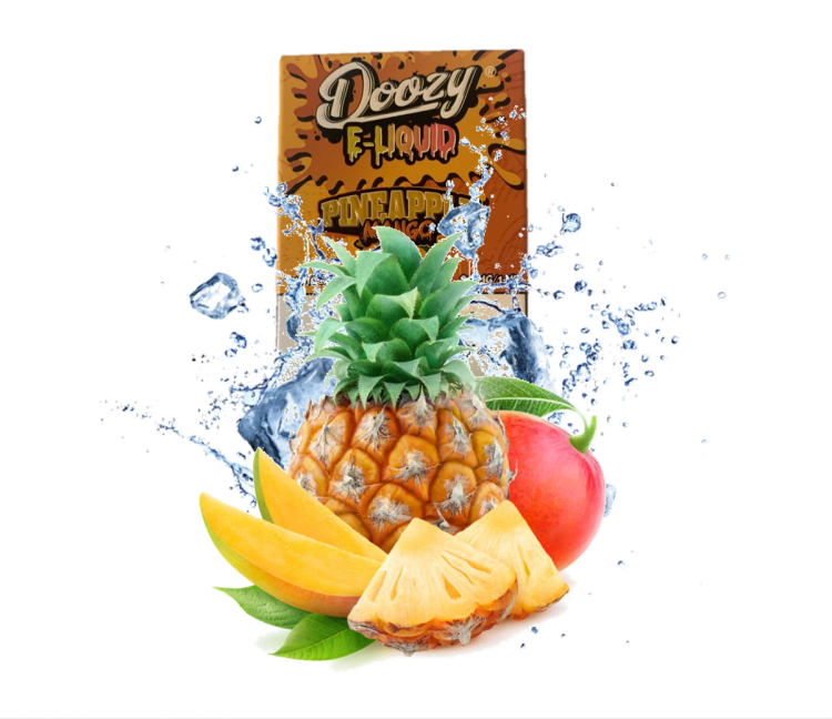 Doozy Juice  - Pineapple Mango Ice - SaltNic -  Vape Juice - 10ml - 20mg Nicotine 