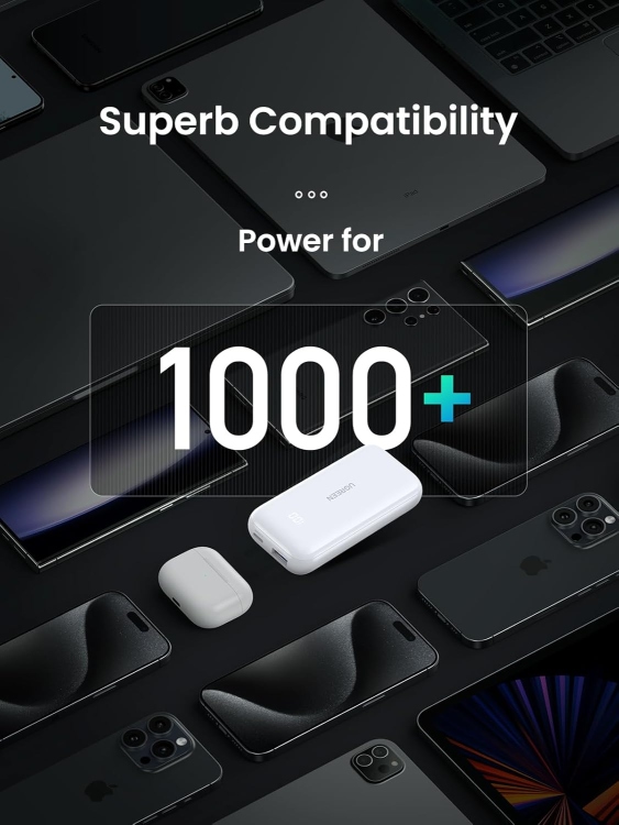 UGREEN 25189 10000MAH MINI QUICK CHARGIN