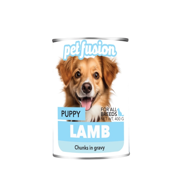 PET FUAJON WET FOOD PUPPY 400G  الصندوق يحتوي على 24 حبة 