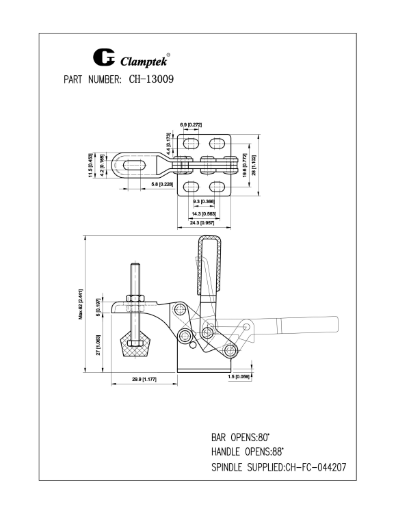 ملزمة تثبيت ملقط GH-13009