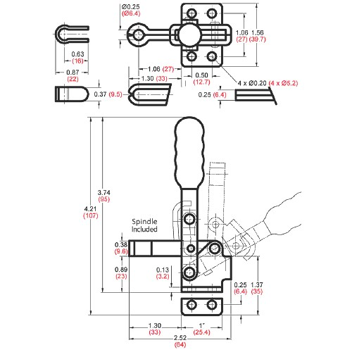 ملزمة تثبيت ملقط GH-12050