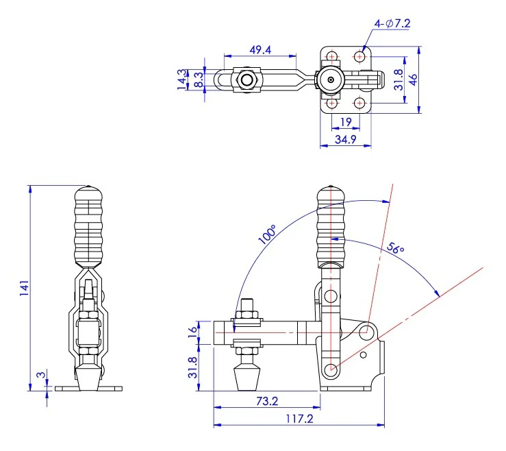 ملزمة تثبيت ملقط GH-12130
