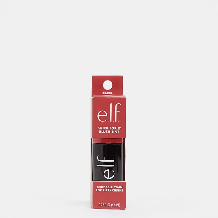 Elf Sheer For It Blush Tint, Multi-Use, Long-Lasting Lip & Cheek Makeup 