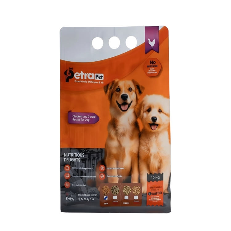 بترا بيت طعام جاف للكلاب بنكهة الدجاج
