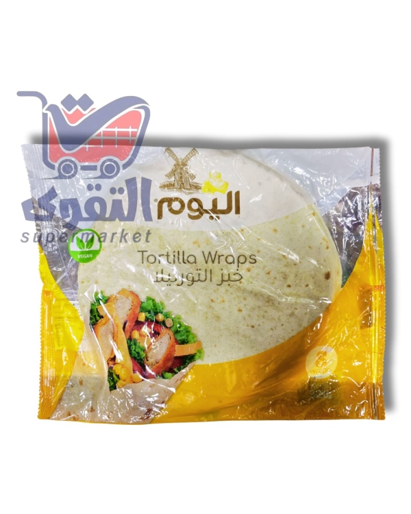 اليوم خبز تورتيلا 8قطع