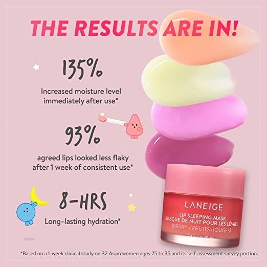 Laneige, Lip Sleeping Mask  - Berry  