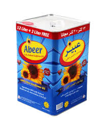 زيت عبير شمس 14 لتر