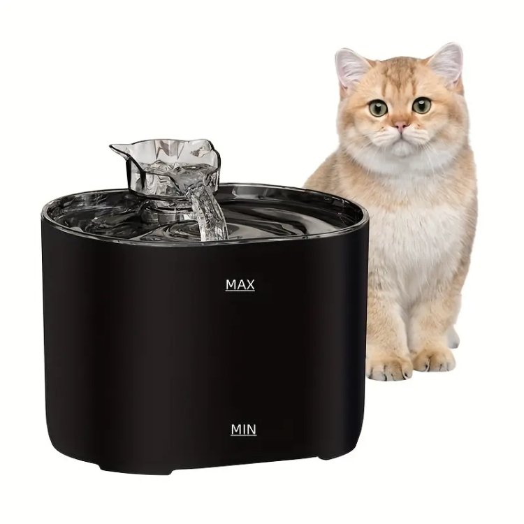 Ultra-Quiet USB-Powered Pet Fountain with Filter
