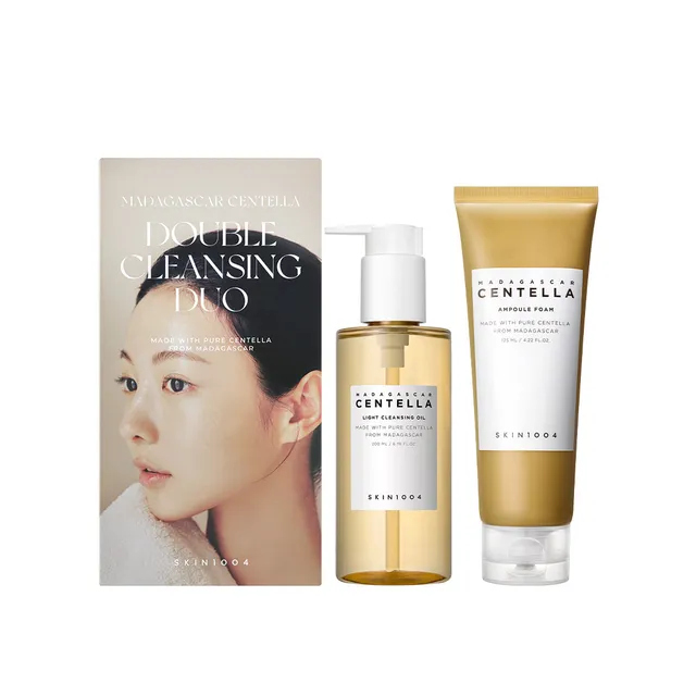 ‏SKIN1004، Madagascar Centella Double Cleansing Duo Set